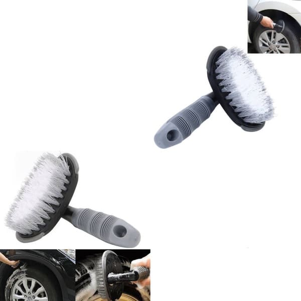Car Tire Cleaning Brush with Handle