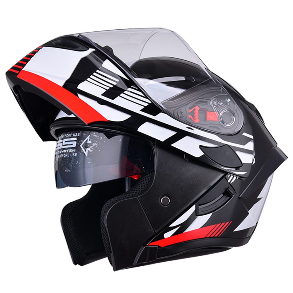Neera 816 , Stylish Graphics Glossy Helmet – Delta