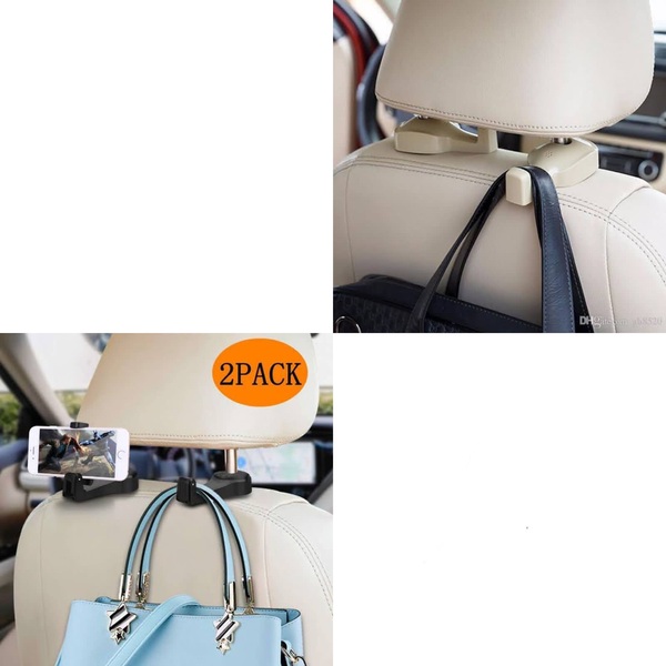 Universal Car Back Seat Headrest Hanger Storage Hooks