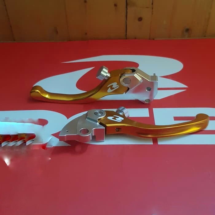 HANDLE LEVER SET RCB S2 SUZUKI GSX S150 WARNA GOLD