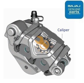 Bajaj Pulsar Brake Caliper Silver Color