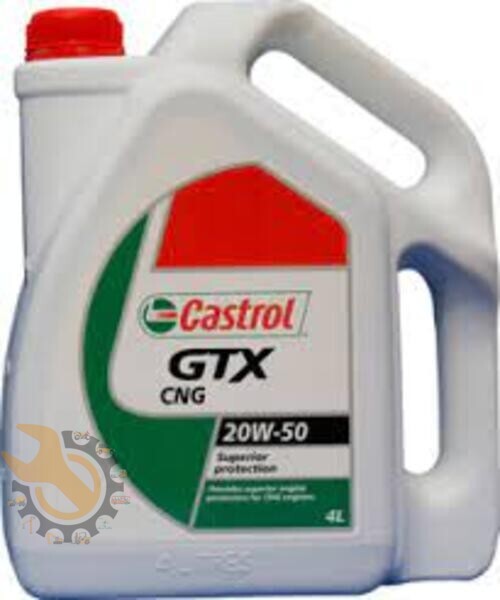 Castrol GTX CNG 20W-50 4LTR Oil