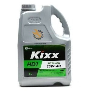 Kixx HD1 Cl-4/SL 15W40 6Ltr Engine oil
