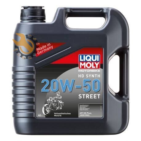 MOTORBIKE HD SYNTH 20W-50 STREET 4Ltr
