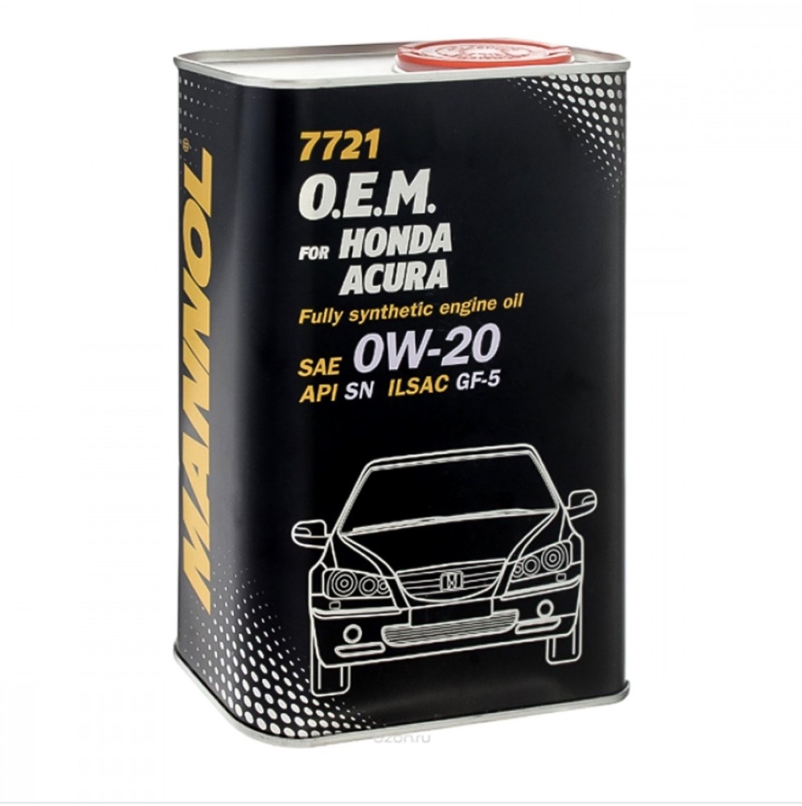 MANNOL 7721 O.E.M HONDA ACURA 0W20 SN FULLY SYNTHETIC GERMANY