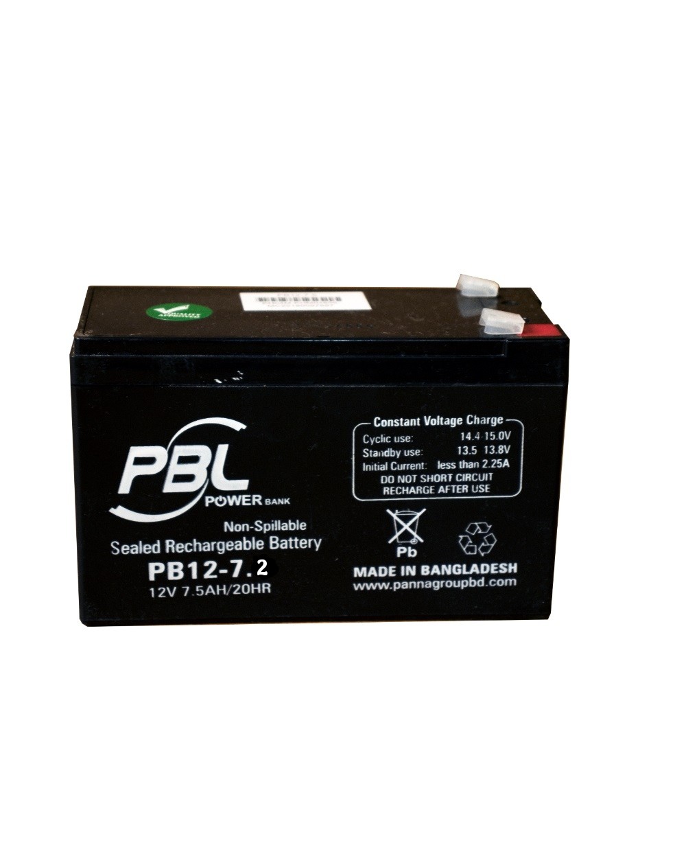 PBL Super PB12-7.2 Battery