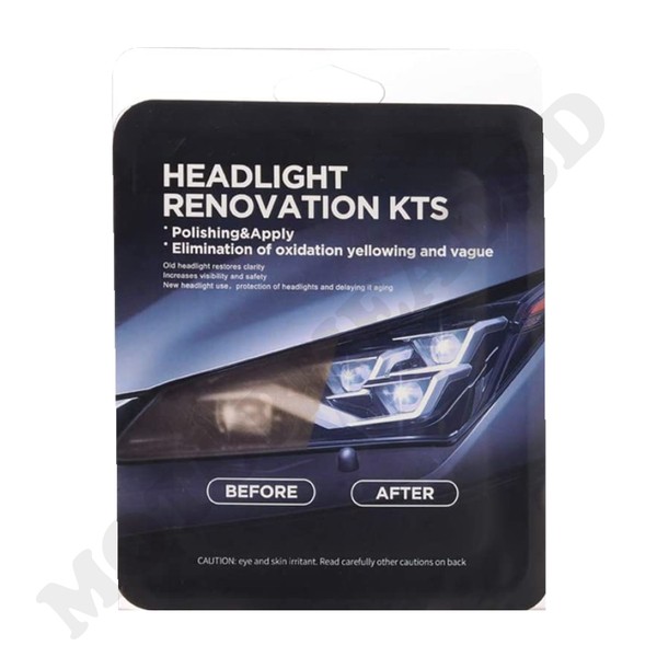 N N CAR HEADLIGHT REPAIR AGENT WIPE