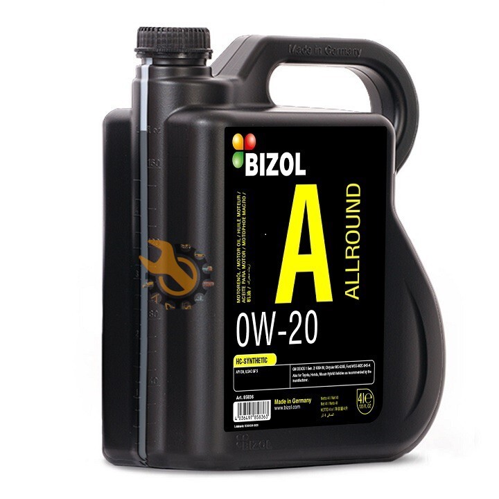 BIZOL Allround 0W-20 Engine Oil 4L