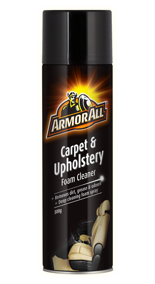 Car carpet & upholstery foam cleaner