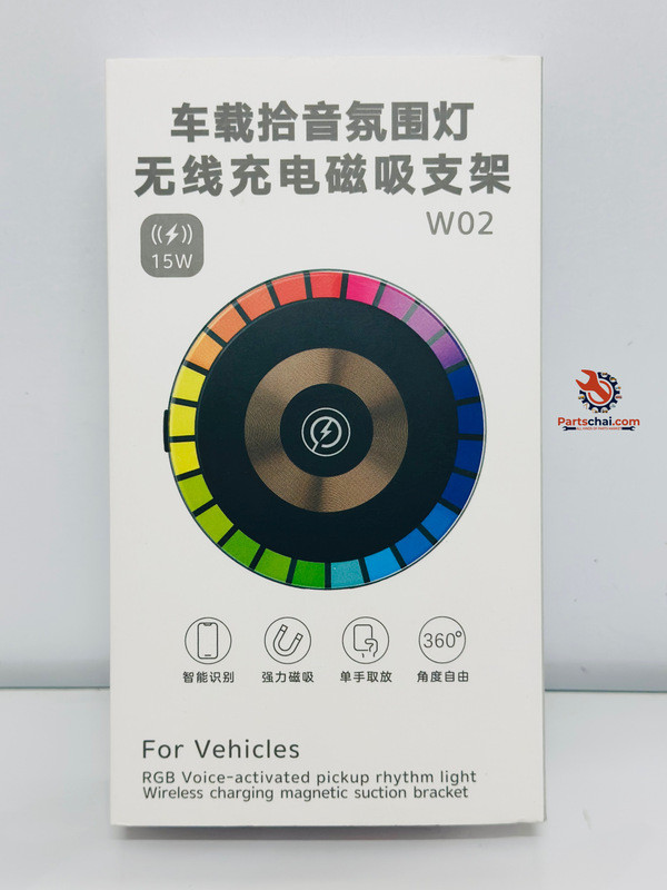 Magnetic Car  mount Wireless Charging