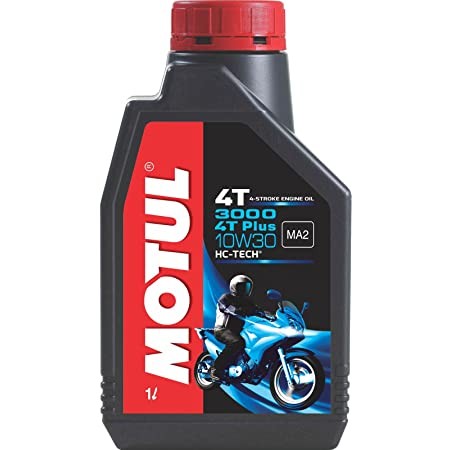 Motul 3000 4T Plus 10W30 Engine Oil for Bikes (1 L)