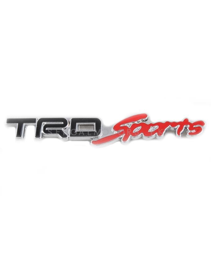 Car Monogram Logo-TRD sport Metal body