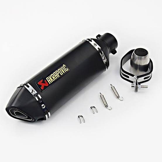 Akrapovic Exhaust/Muffler High Black
