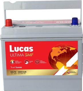 Lucas Battery NS70-12V-65AH
