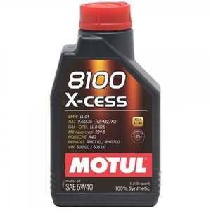 MOTUL X-CESS 8100 5W40 SN FULL SYNTHETIC 1L