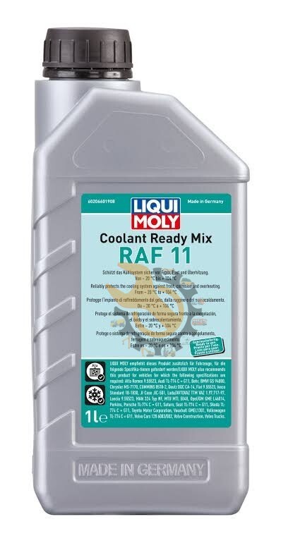 Liqui Moly Ready Mix Raf 11 Coolant  1 Liter