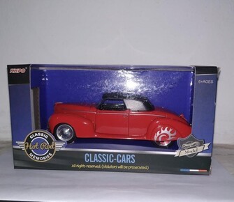Classic Toy Cars In Dashboard Decoration