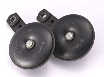 UNO MINDA D815319 Horn Set for Bajaj Pulsar DTSi (Black, Set of 2)
