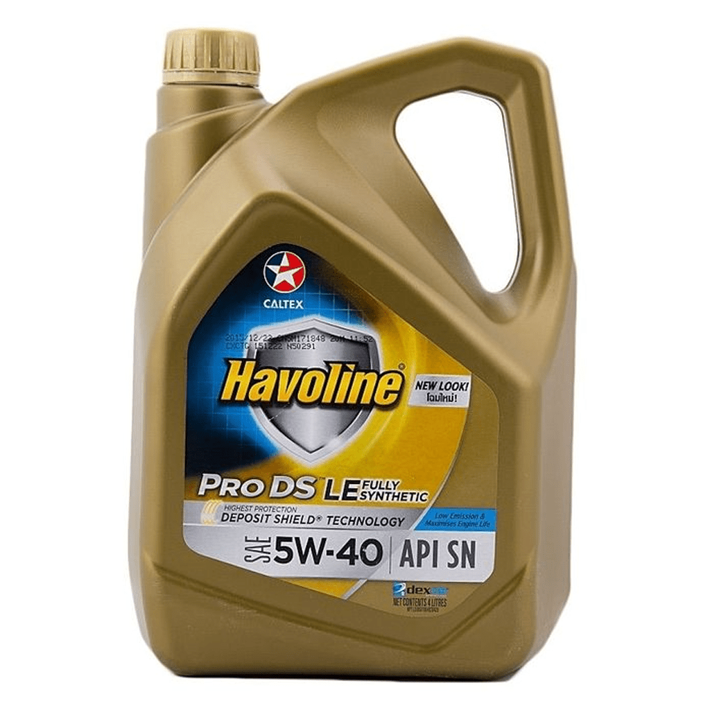 Caltex Havoline ProDS Fully Synthetic SAE 5W-40 Engine Oil
