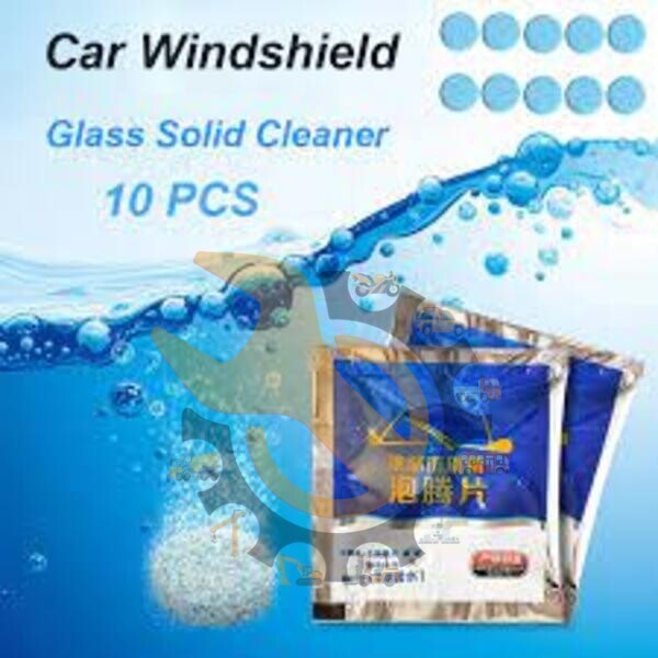 PCS Car Windshield Glass Solid Cleaner Solid Wiper Washer