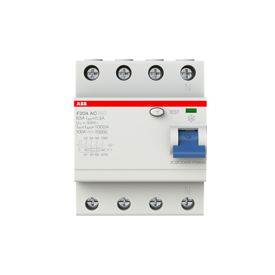 ABB Circuit Breaker F204 AC-63/0,3