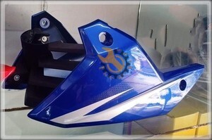 Pulsar Engine Guard Silver and Blue