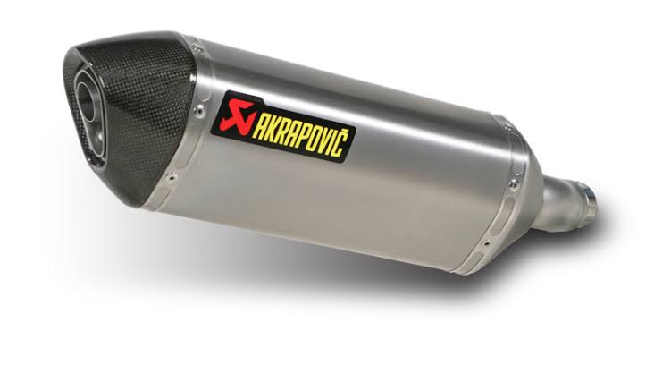 Akrapovic Exhaust/Muffler High - Black