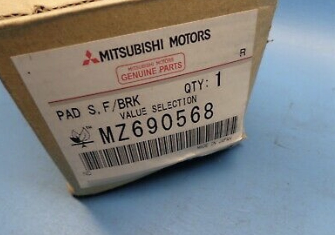 Genuine Mitsubishi Brake Pads MZ690568