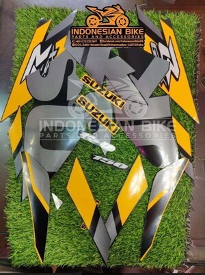 Suzuki GSX-R Full Set Body Sticker Indonisian