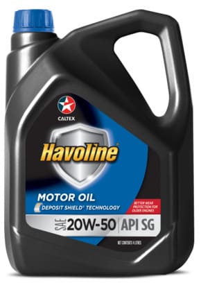 Havoline Motor Oil SAE 20W-50