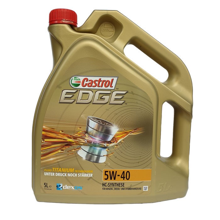 Castrol Edge 5W40 Engine Oil 5Liter