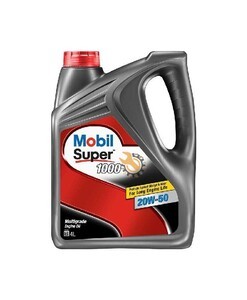 Mobil Super 1000 20W50 Engine Oil, 4 Liter
