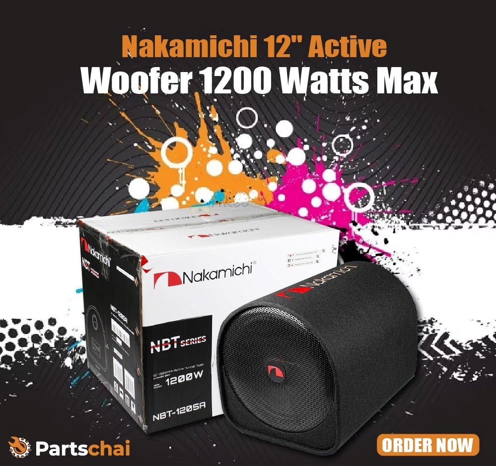 Nakamichi 12" Active woofer 1200 Watts Max