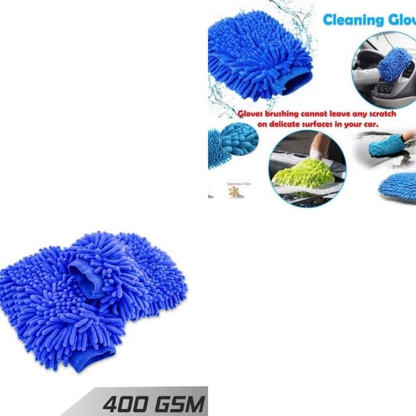 Premium Car Wash Glove Microfiber | Scratch-Free Car Wash Mitt