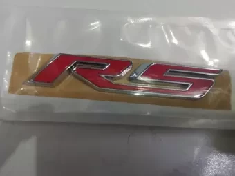 RS monogram Red color