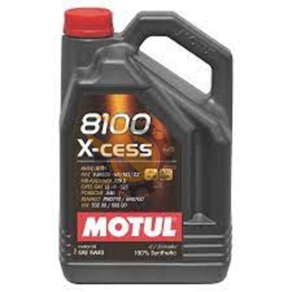 Motul 8100 X-Cess Engine Oil 5W-40 (5 LTR)