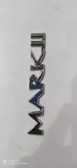 Car Monogram Logo MARKII SILVER Color