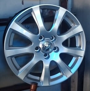 Car Wheel Rim Silver 15 Size 5 Hole