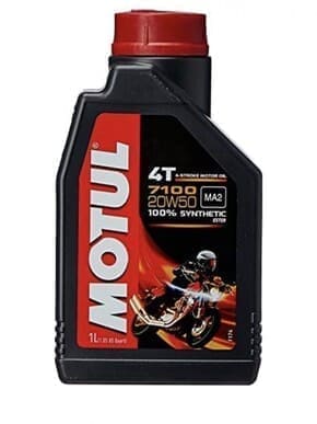 Motul 7100 4T 20W50 API SN Fully Synthetic Engine Oil (1 L)