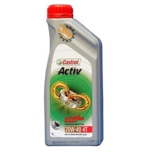 Castrol Activ 4T 20W40 Engine Oil 1L