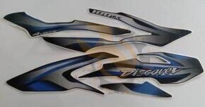 Bajaj Discover 125 Sticker Silver & Blue Color
