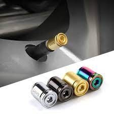 Tire Valve Caps - Car / Bike Accessory by(Black/Pink/Blue/Violent/Golden etc)