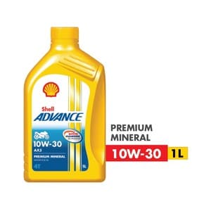 Shell Advance AX5 10W-30 Engine Oil