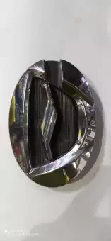 Car Monogram Logo silver color