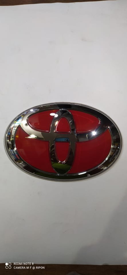 Toyota Abs Crome Car Plastic Logo