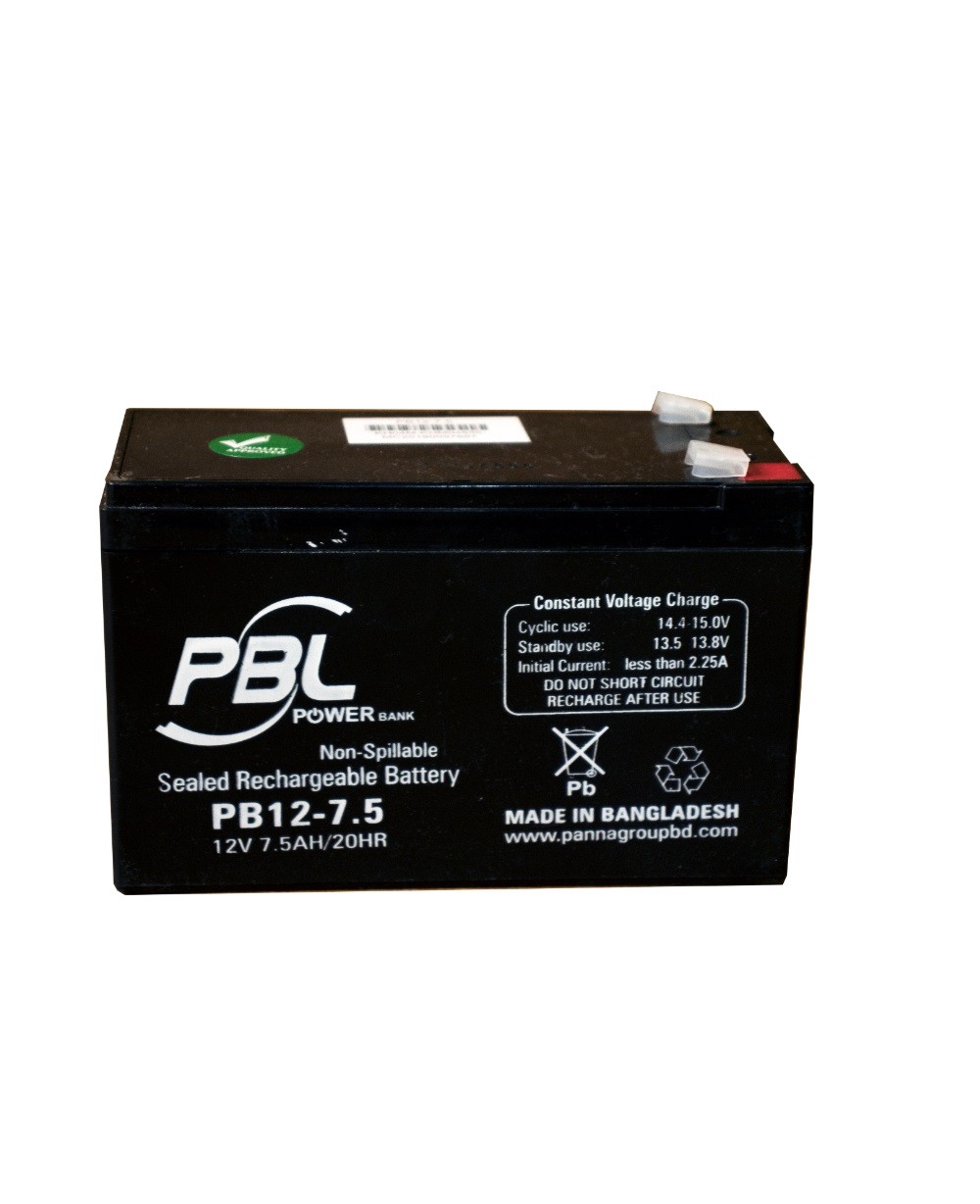 PBL Super PB12-7.5 Battery