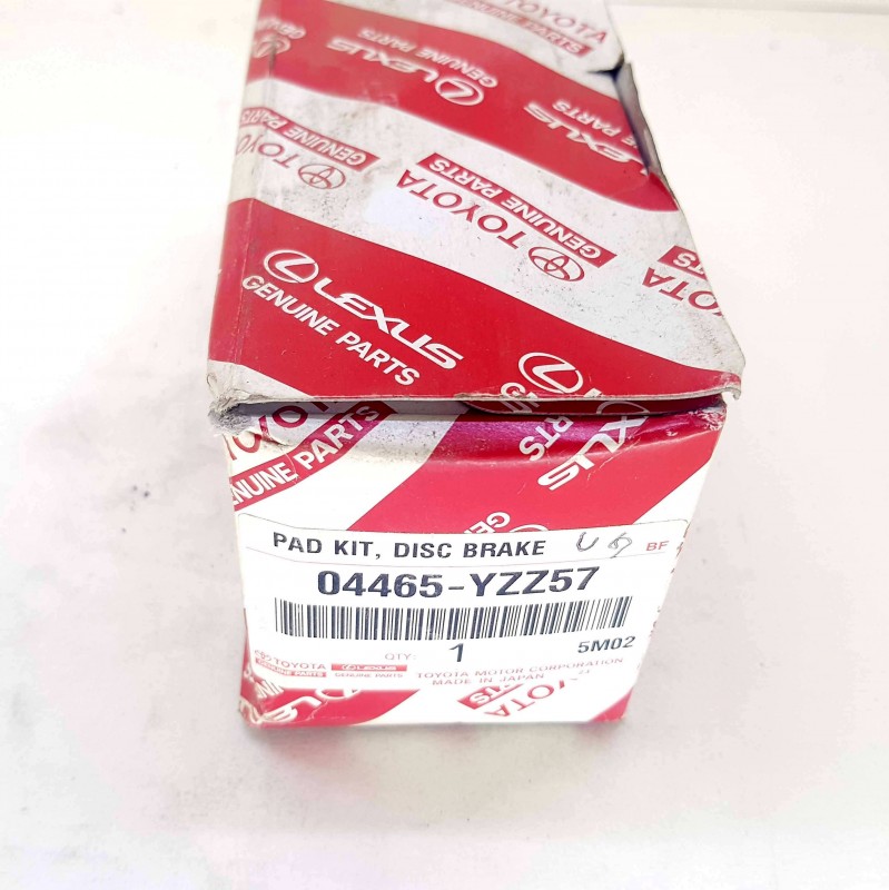 Brake Pad 04465-YZZ57 Toyota Genuine Toyota HILUX, Prado
