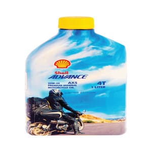 Shell Advance AX5 (20W-40)Premium Mineral Oil Limited Edition