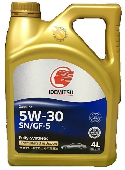 Idemitsu 5W-30 SN/GF-5 Engine Oil – 4Ltr fully Synthetic
