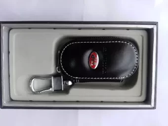 Stylish Leather Box Key RIng for Motorcycle or Car or Bicycle